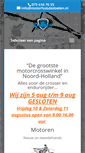 Mobile Screenshot of motorhuisdedoelen.nl